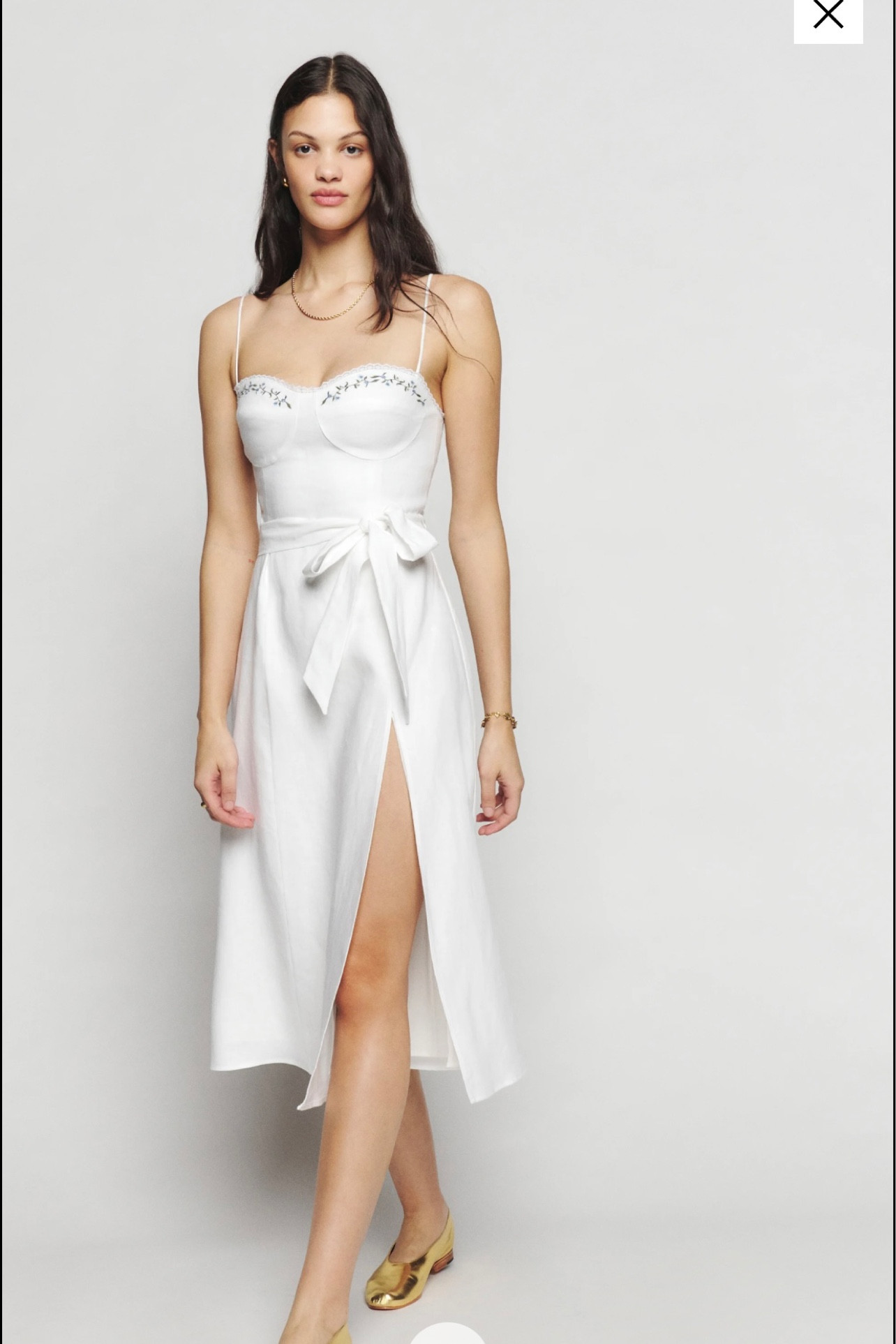 Rehearsal dinner outfit ideas! Something blue on top!! Love this bodice and the bow. #rehersaldinner #brideoutfits #bride #whitedress