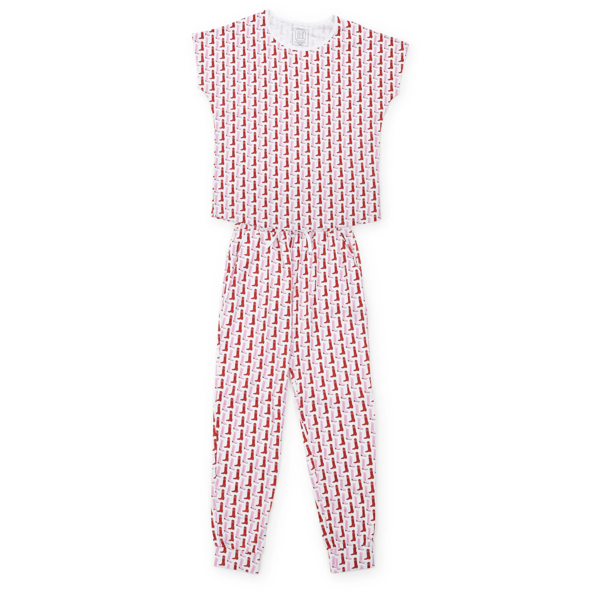 Melanie Women's Pajama Jogger Pant Set - City Boots | Lila and Hayes