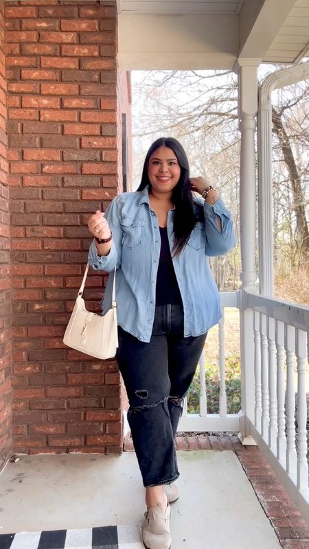 Outfit inspo for spring! Casual outfit ideas! Plus-size outfits 

#LTKfindsunder50 #LTKmidsize #LTKplussize