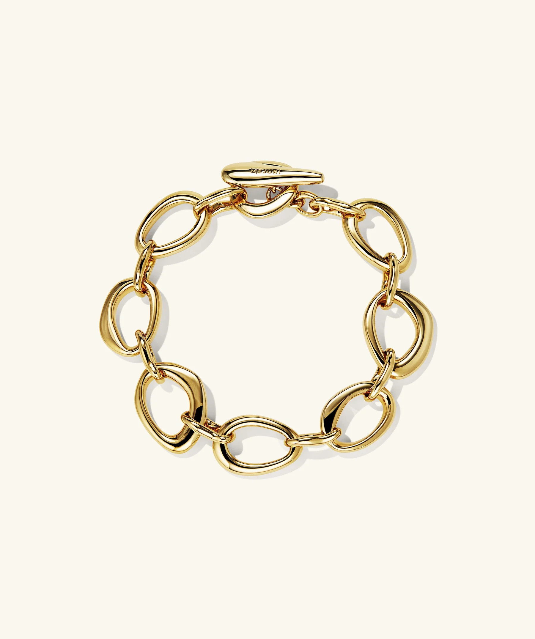 Organic Dôme Ripple Chain Bracelet | Mejuri Fine Crew