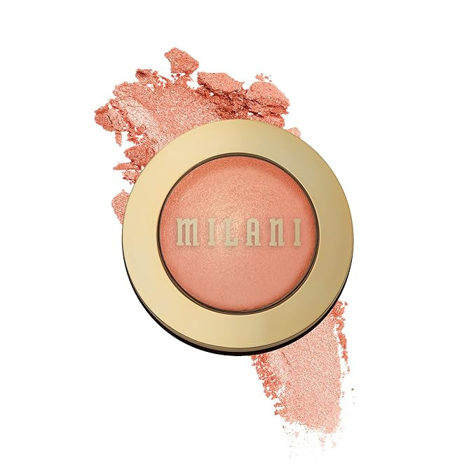 Milani Baked Blush, Powder Blush for Cheeks, Cruelty Free Makeup - Shape, Contour & Highlight Fac... | Amazon (US)