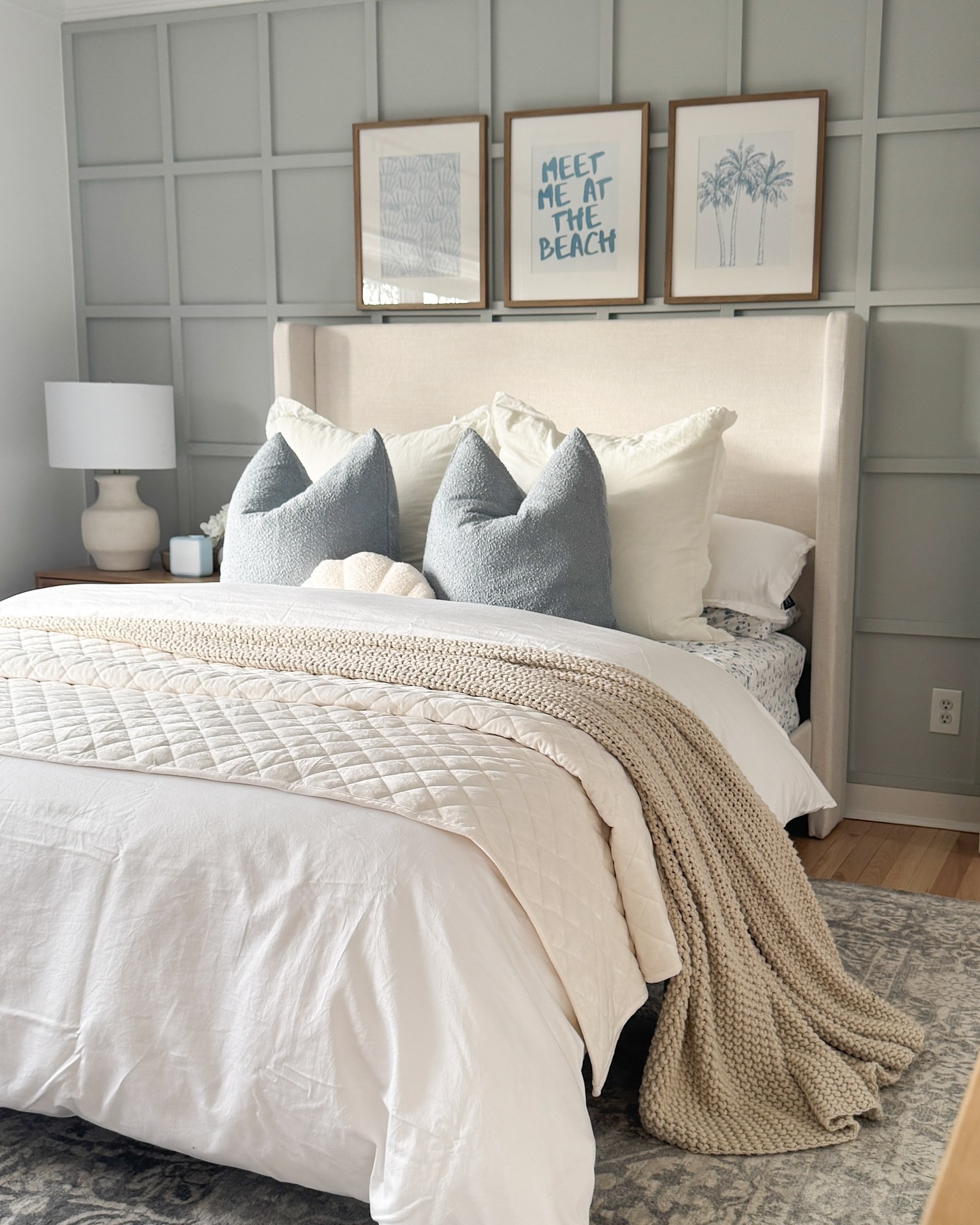 This room has been such a fun project to work on with my daughter. She wanted something coastal and calming, and I think we nailed it! 🌊💙

The soft blues, warm tones, and cozy textures make it feel so serene—like a little beach retreat right at home. It’s girly but still has that neutral, elevated vibe that ties in with the rest of our house.

Swipe to see how it all came together! Shop her space below 🩵
.
.
.
.
.
.

#coastaldecor #neutralhome #BedroomGoals #HomeInspo #ModernCoastal #RoomRefresh #InteriorStyling #HomeDecorLover #CalmAndCozy #CoastalModern #HomeStyle #InteriorInspo #homewithkids #bedroommakeover

#LTKHome #LTKStyleTip #LTKFindsUnder100