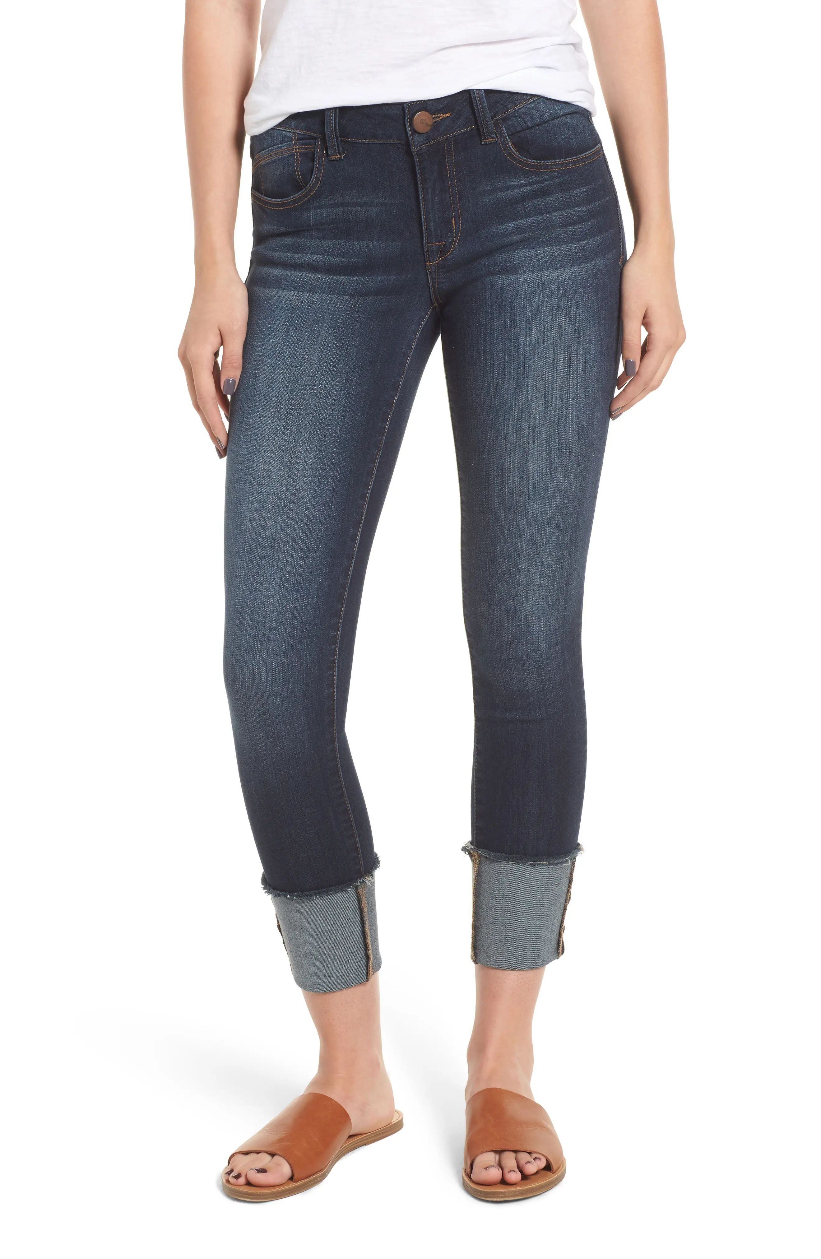 1822 Denim Cuffed Skinny Ankle Jeans (Giovanna) | Nordstrom