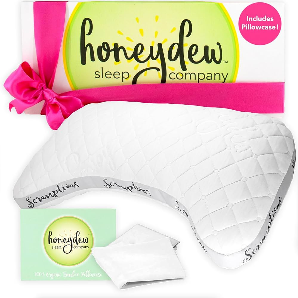 Honeydew Scrumptious Side Pillow Gift Pack- The Ultimate Luxury Neck Pillow- Adjustable Support f... | Amazon (US)