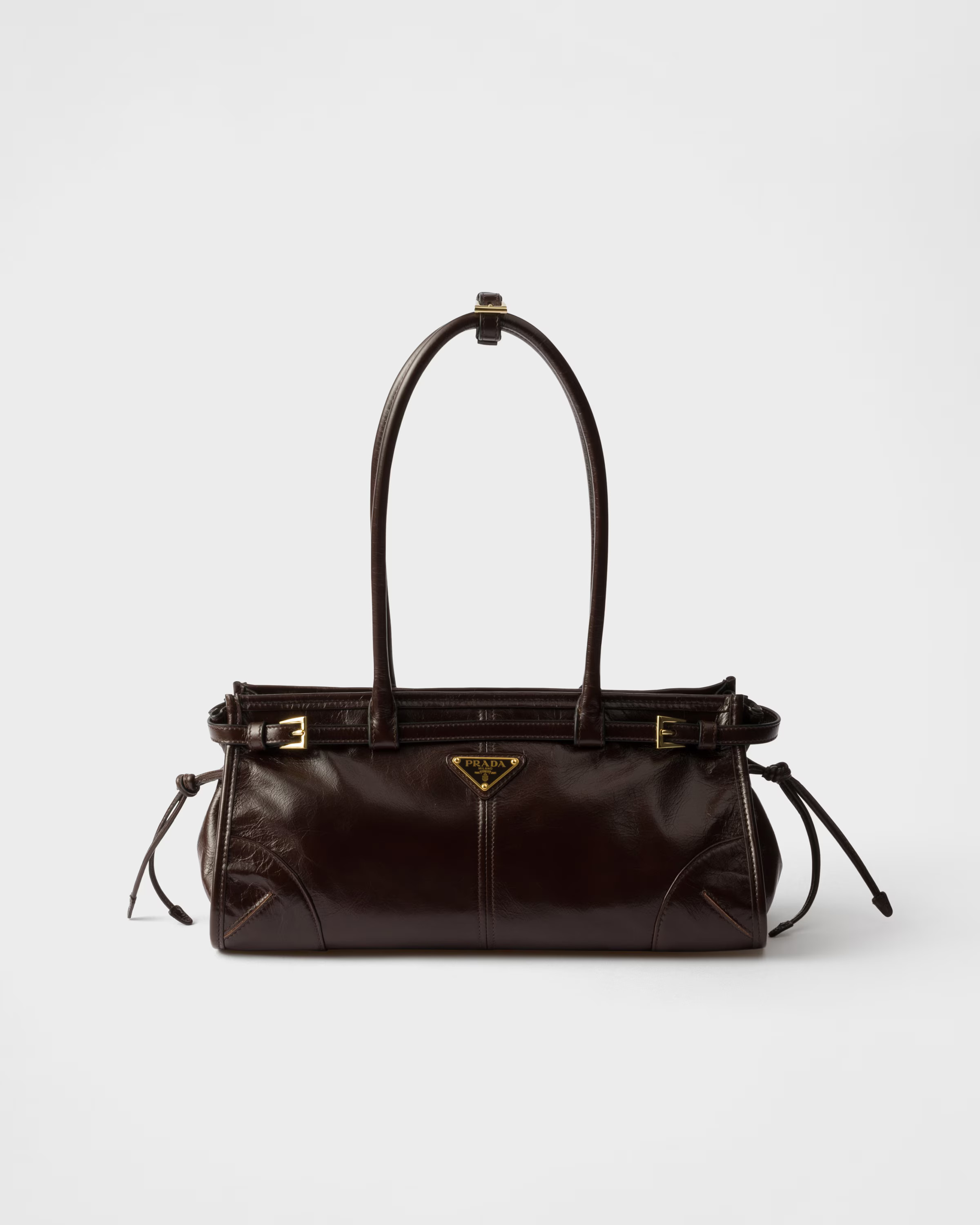Prada Bonnie medium leather handbag | Prada US