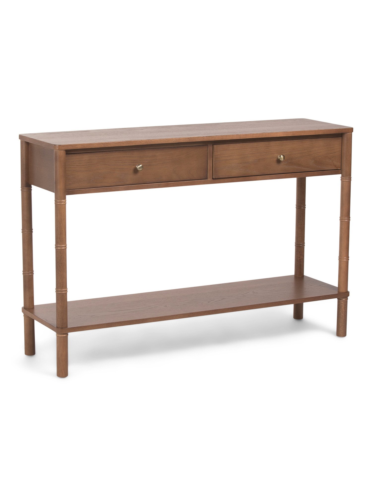 48x32 Bamboo Accent Legs Console Table | TJ Maxx