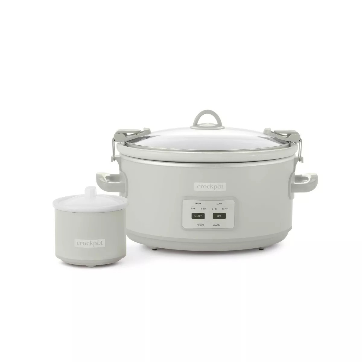 Crock-Pot Designer Series 7qt Slow Cooker with Bonus Little Dipper Mushroom: 4 Settings, Stonewar... | Target