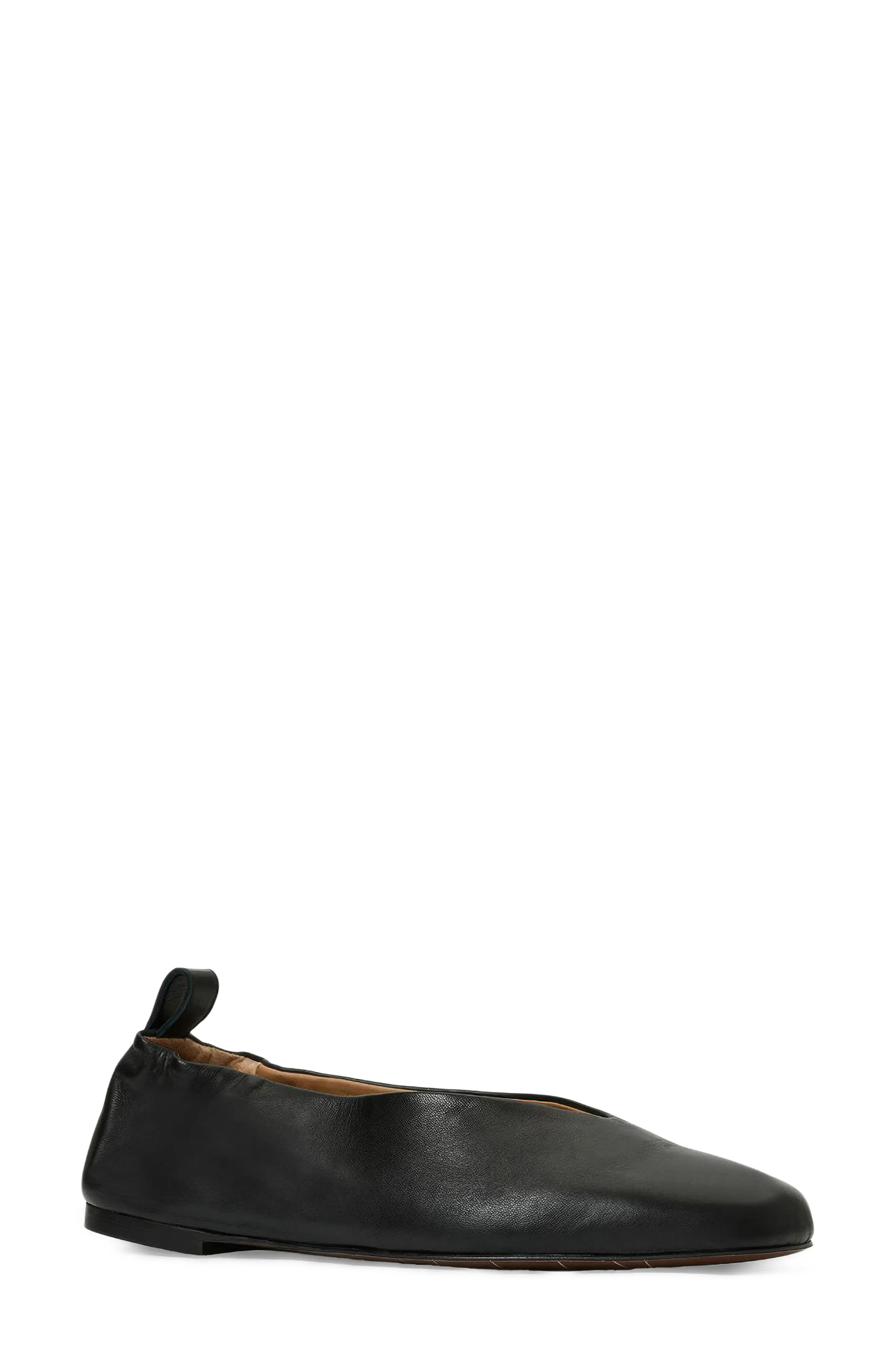 Aquatalia Clio Weatherproof Flat in Sand Nappa at Nordstrom, Size 8.5 | Nordstrom