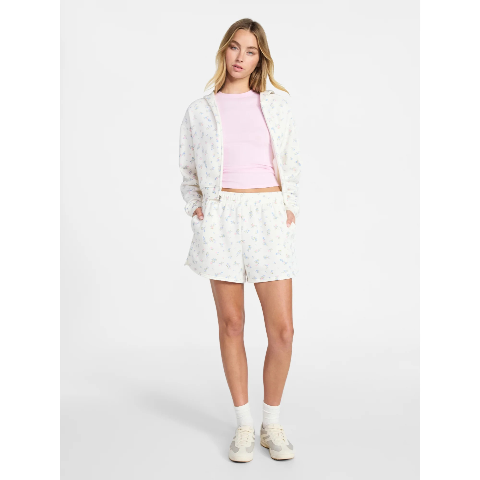 No Boundaries Fleece Shorts, 3'' Inseam, Women’s XXS-XXL | Walmart (US)