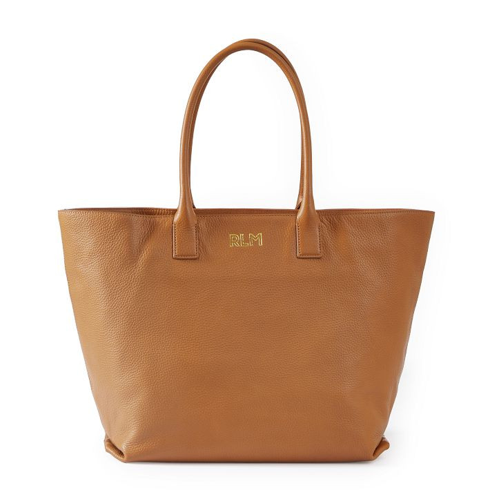 Classic Leather Tote | Mark and Graham