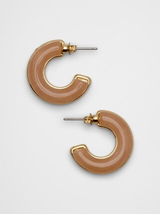 Resin Round Earrings | Banana Republic Factory