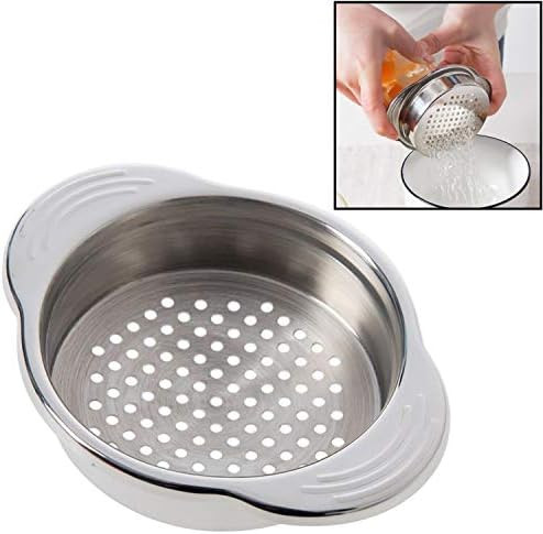 Stainless Steel Food Can Strainer Sieve Tuna Press Lid Oil Drainer Remover, Unique No-Mess Dishwa... | Amazon (US)