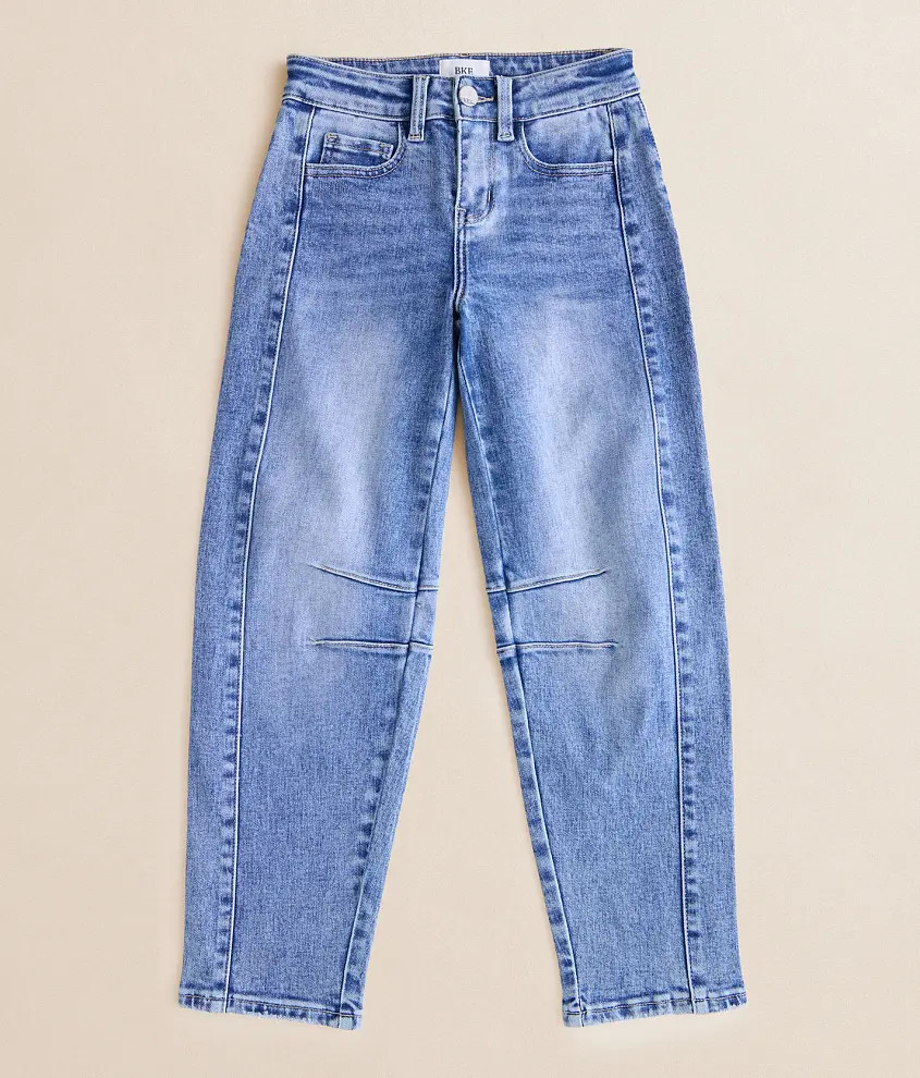 Girls - Mini Billie Barrel Stretch Jean | Buckle