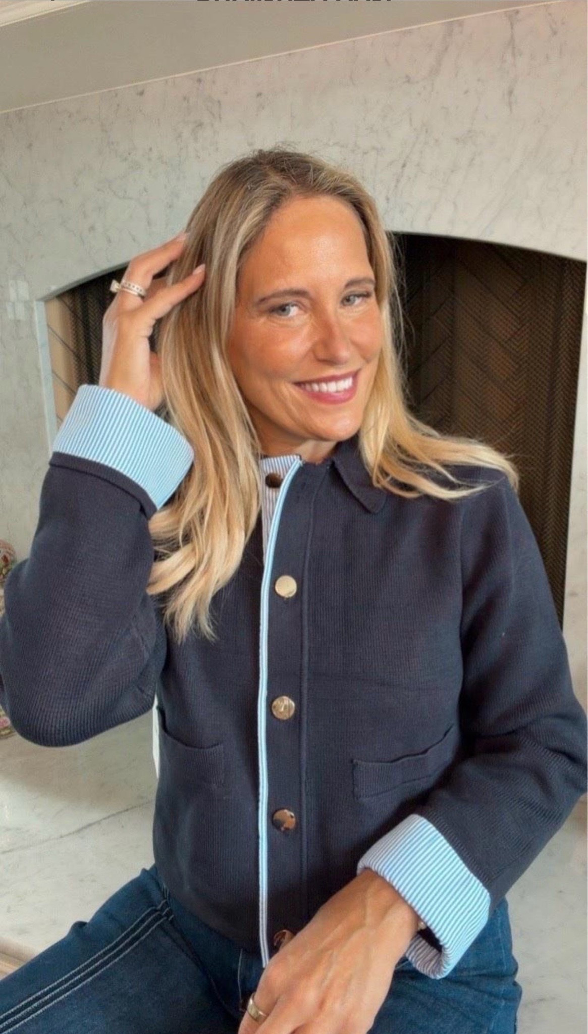 It’s even better than you can imagine! 💙 This navy cardigan is such a good wardrobe staple—soft, polished, and so easy to style with denim, trousers, or layered over a dress. The perfect classic knit to wear on repeat all season long.

Wearing a medium for sizing reference!

#LTKDayInMyLife #LTKOver40 #LTKMidsize #NavyCardigan #CardiganStyle #FallStyle #FallOutfits #ClassicStyle #MidsizeFashion #WardrobeStaples