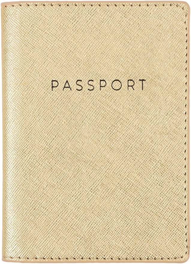 Eccolo Travel Passport Cover Case with Document Holder Storage Pocket, Travel Must Have with Prem... | Amazon (US)