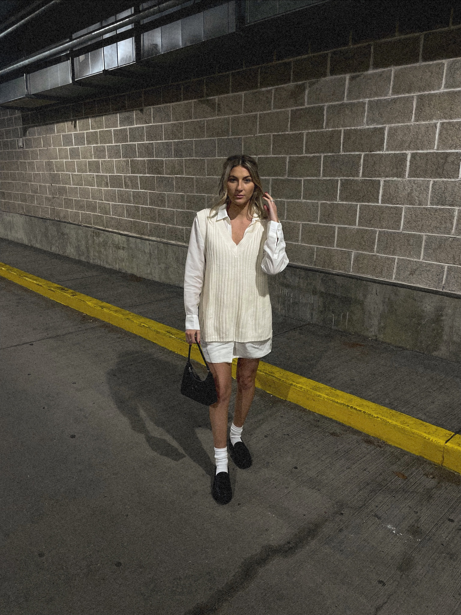 Loafer outfit inspo 
Dress: small
Sweater vest: small
Loafers: 7.5

#LTKunder100 #LTKunder50 #LTKshoecrush