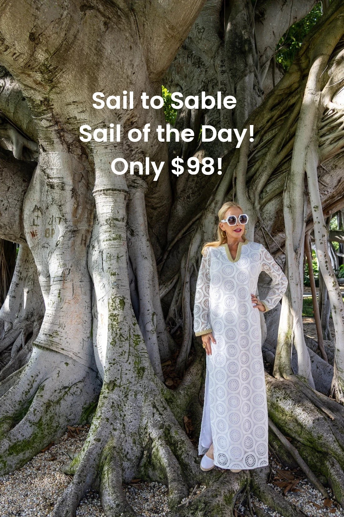 This caftan is only $98 today!

#saultosable #steal #sailoftheday