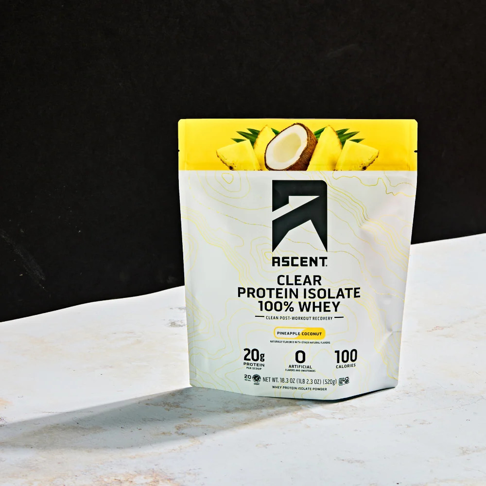 Pineapple Coconut Clear Whey Protein Isolate | Ascent Protein