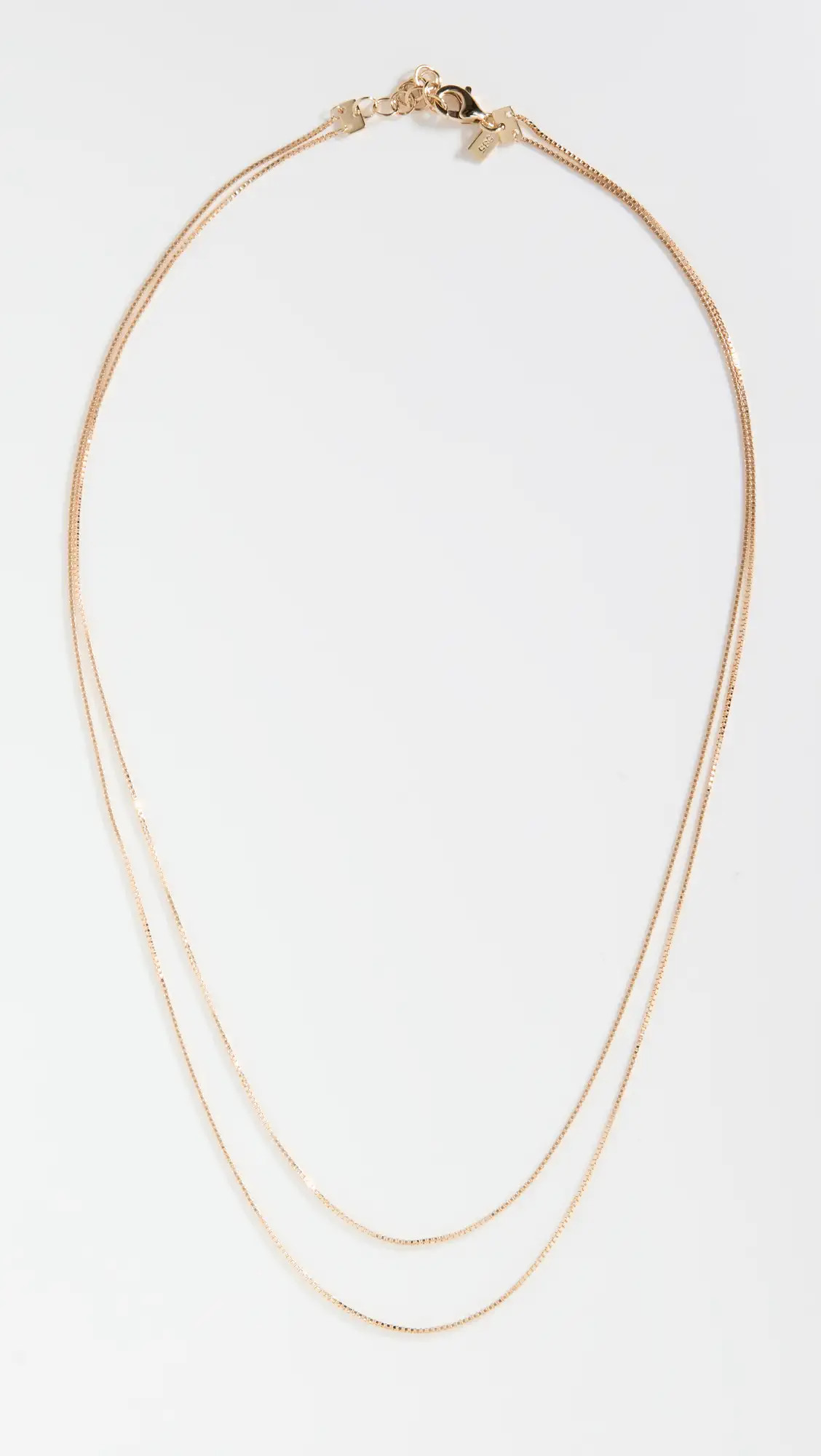 EF Collection 14k Double Strand Liquid Gold Necklace | Shopbop | Shopbop
