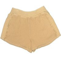Aerie Shorts: Gold Chevron/Herringbone Pattern Bottoms - Size Small | ThredUp (US)