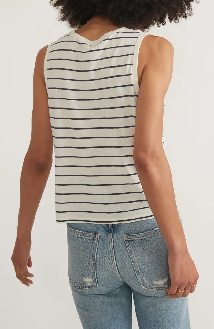 Stripe Hemp & Cotton Tank | Nordstrom