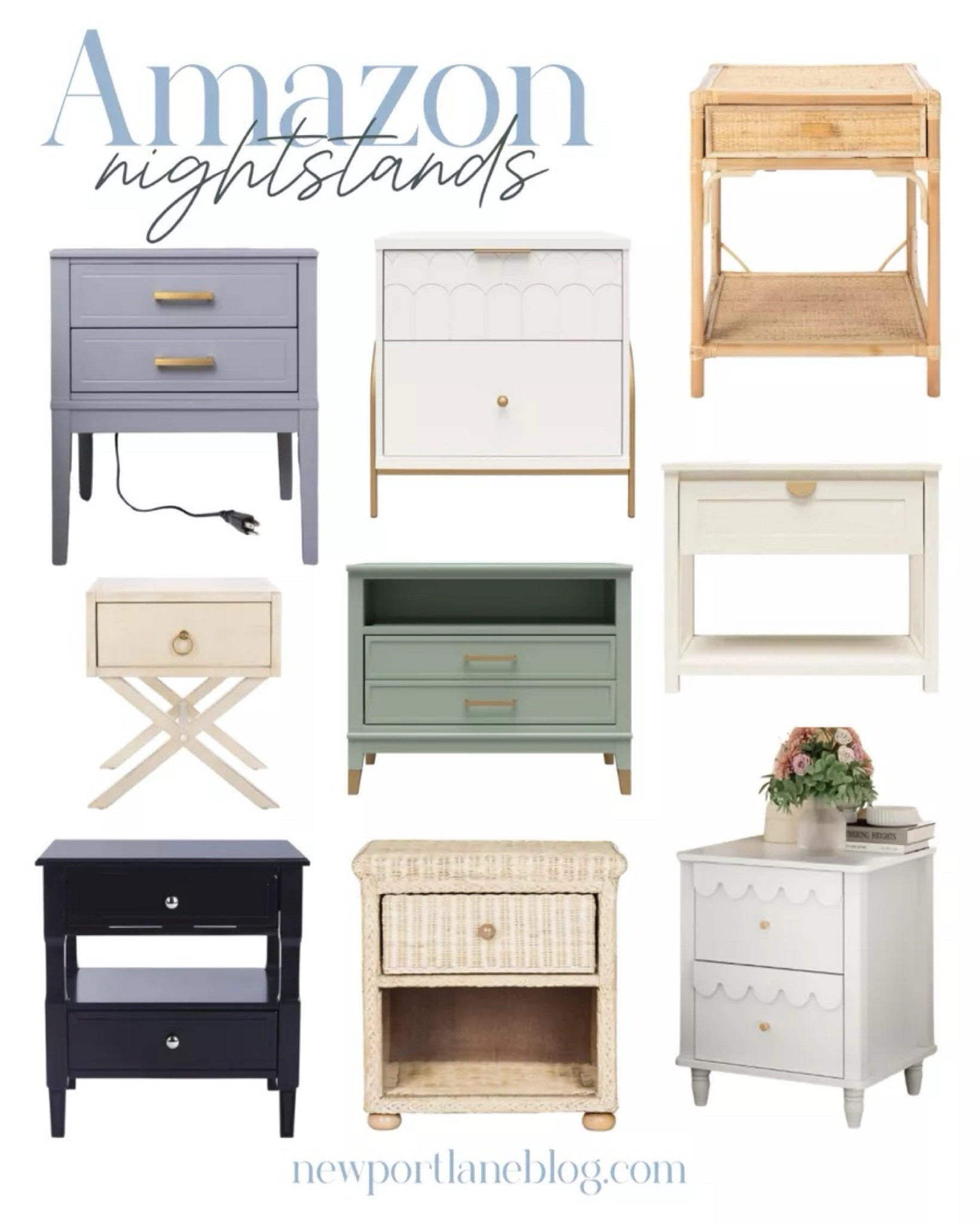 Nightstands from Amazon for a coastal Home! I can’t believe these bedside tables are Amazon finds. So cute. Perfect for a coastal bedroom or girls bedroom. 
11/7

#LTKStyleTip #LTKHome
