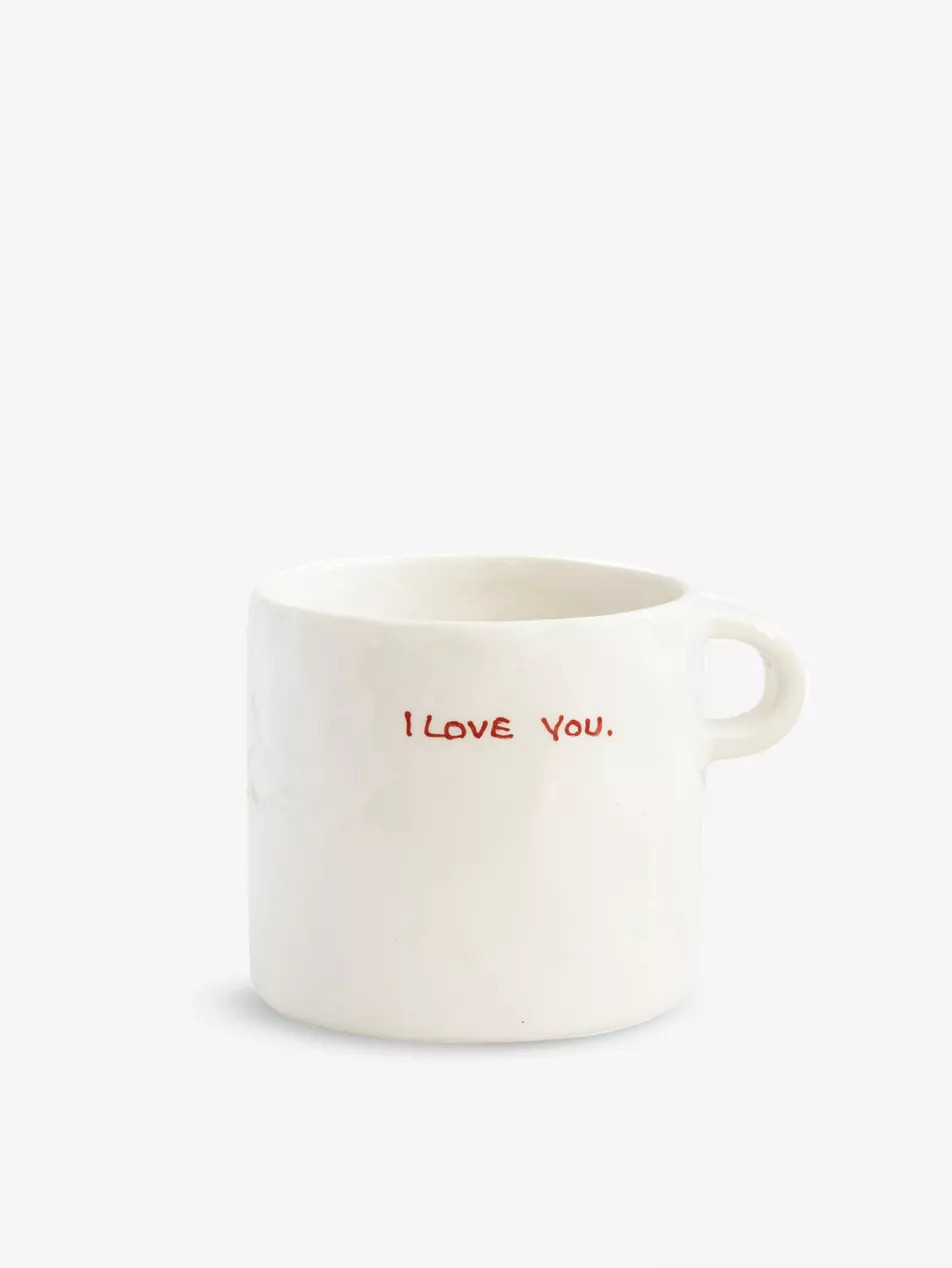 I Love You ceramic mug 9cm | Selfridges