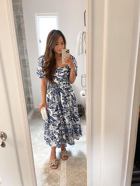 Dress on sale with code DENIMAF / tts, xs petite this print sold out but linked similar prints