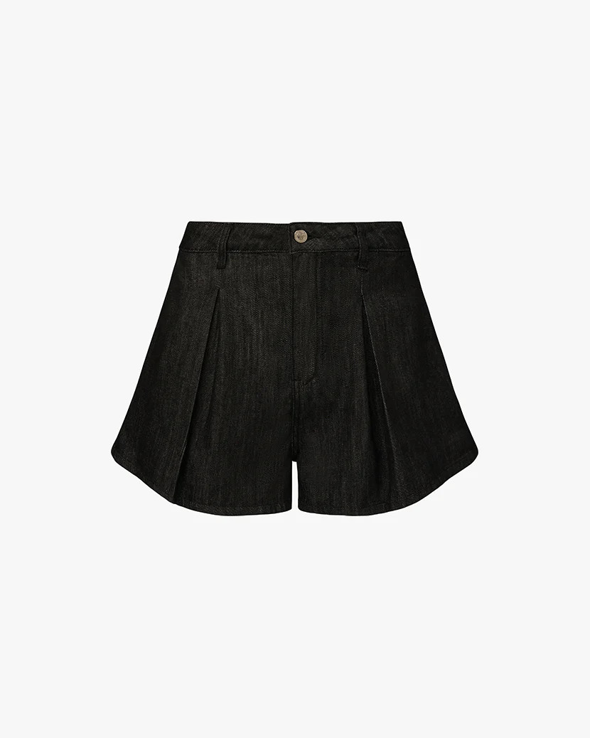 Pleated Wide Leg Short | We Wore What