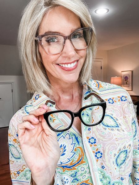 Amazon readers that have style! Affordable and comes in varying strengths. Depending on the style, they come in packs of 2 and 3. They also have a blue light coating applied to combat blue light from computers which can be damaging to the eyes. Use JENNA10AM to save 10%!

#LTKover40 #LTKfindsunder50 #LTKstyletip