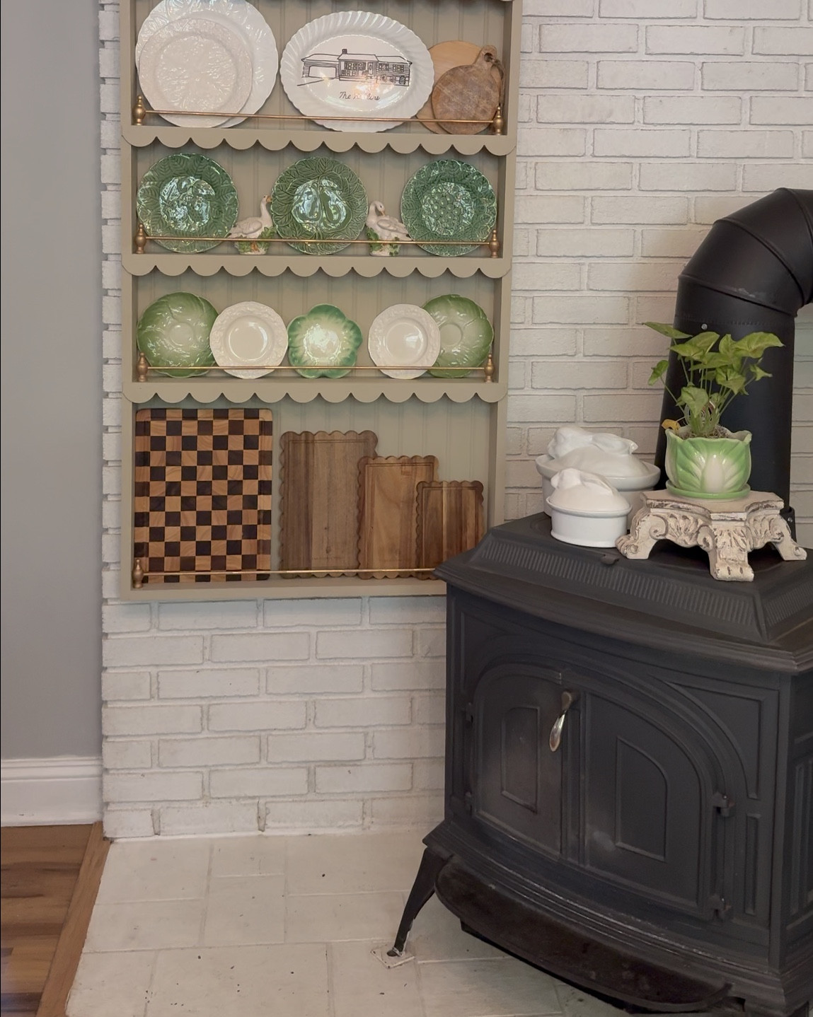 From blank wall to my favorite spot in the kitchen 🤍
This plate rack added so much warmth and character. Sharing everything you need to get the look.

#ltkhomefinds #ltkstyle #cottagecorehome #cozyhomevibes #kitchenideas #vintagehome #thriftedstyle #homestyling #warmandcozy #decorinspo