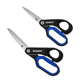 Kobalt Stainless steel 2pc Heavy-Duty Scissors | Lowe's