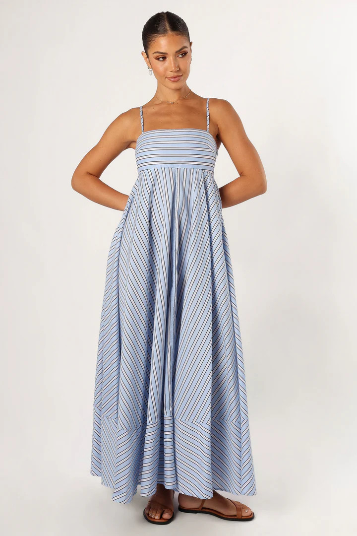 Iggy Maxi Dress - Blue | Petal & Pup (US)