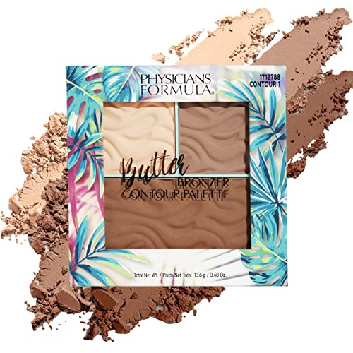 Physicians Formula Butter Bronzer Contour Palette, Light/Medium, 0.48 Ounce (Pack of 1) | Amazon (US)