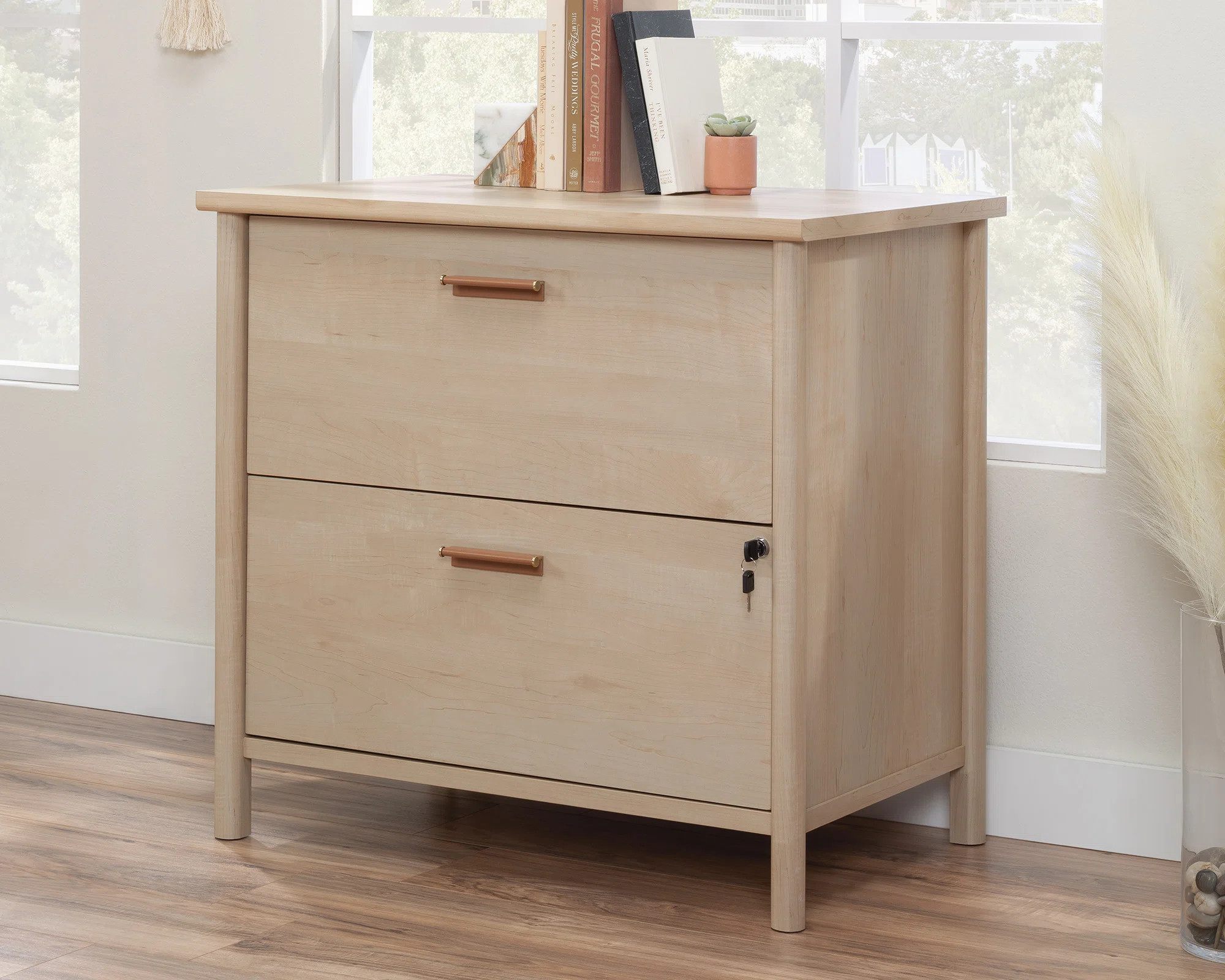 Aylet 31.49'' Wide 2 -Drawer File Cabinet | Wayfair North America