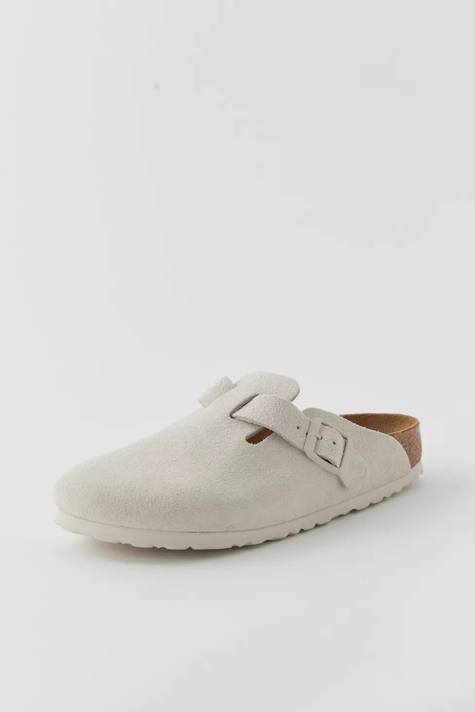 Birkenstock Women's Boston Soft Footbed Suede Clog | Urban Outfitters (US and RoW)
