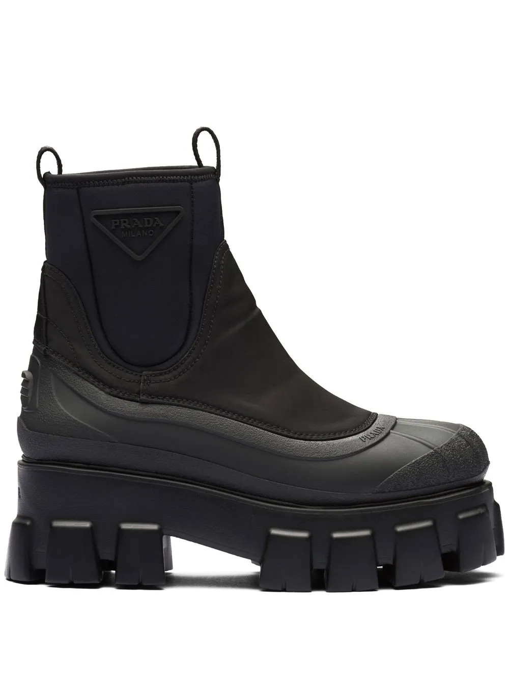 Monolith chunky lug-sole ankle boots | Farfetch Global