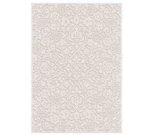 Orian Rugs 5x8 Indoor/Outdoor Cottage Floral Na tural Rug | QVC