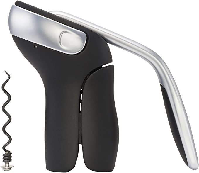 OXO Steel Vertical Lever Corkscrew with Removable Foil Cutter | Amazon (US)