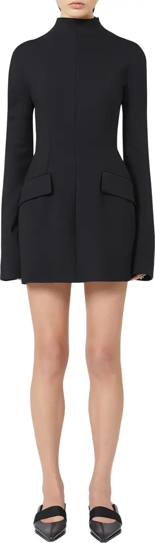 SPORTMAX Tefrite Long Sleeve Jersey Minidress | Nordstrom | Nordstrom