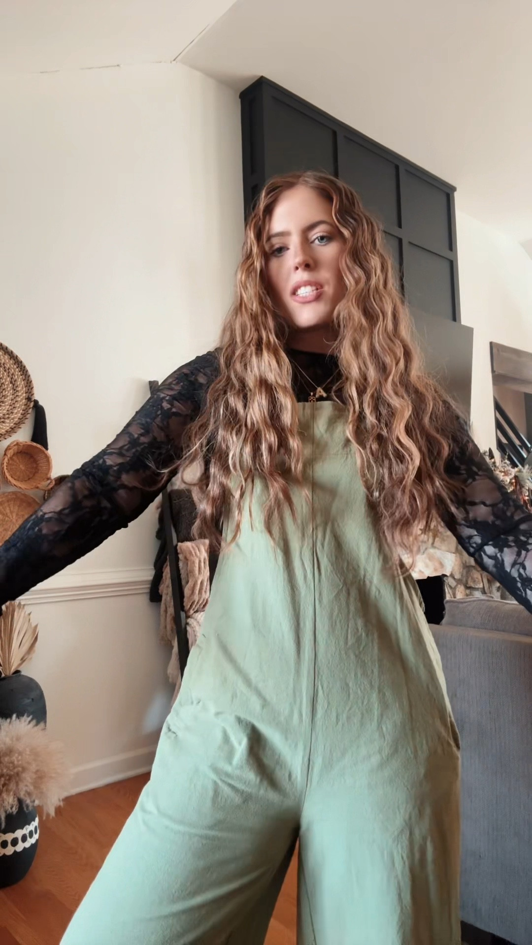 Lace Undershirt + Jumpsuit + Birks

#LTKFindsUnder50 #LTKGiftGuide #LTKStyleTip