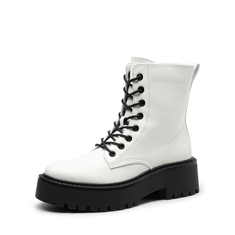 DREAM PAIRS Chunky Non Slip Combat Ankle Boots | Dream Pairs