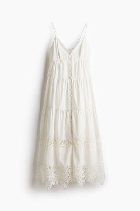 White lace maxi dress 

#LTKfindsunder100 #LTKstyletip #LTKSeasonal