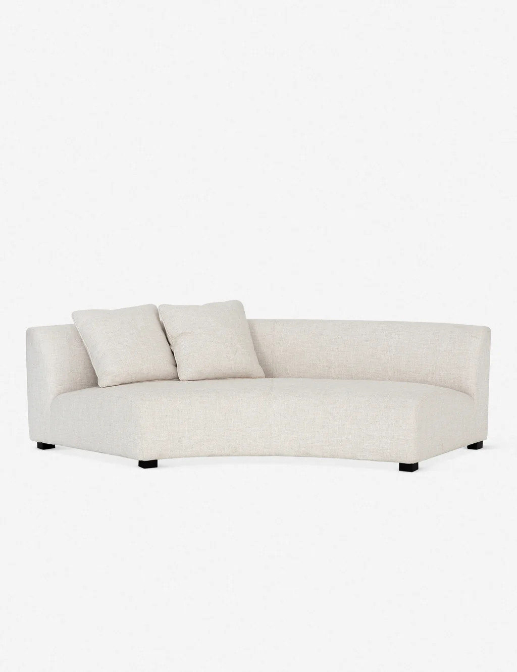 Saban Curved Sofa | Lulu and Georgia 