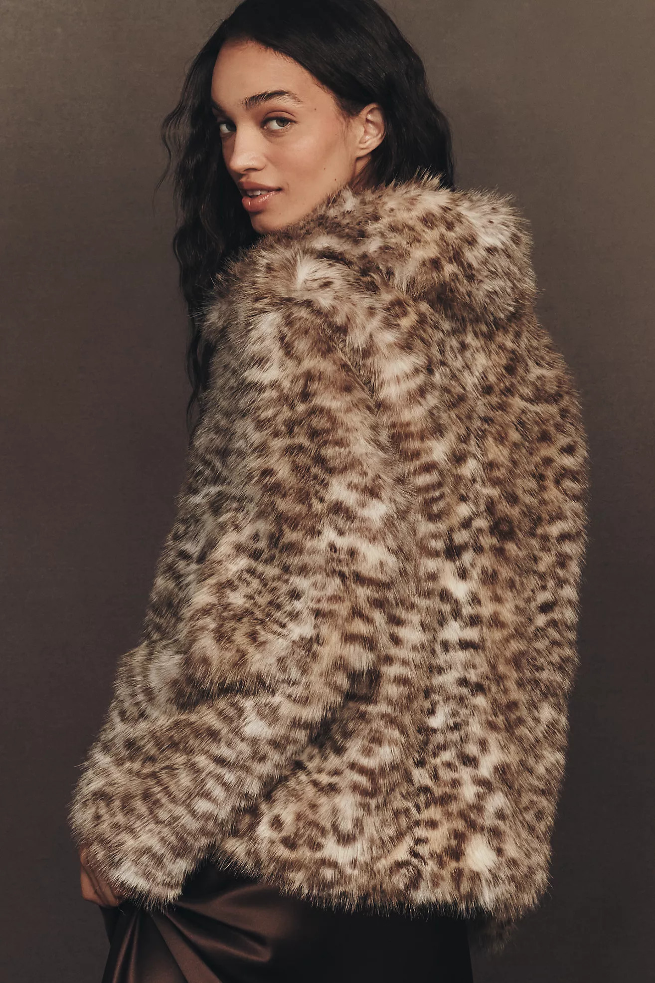 By Anthropologie Embellished Faux Fur Jacket | Anthropologie (US)