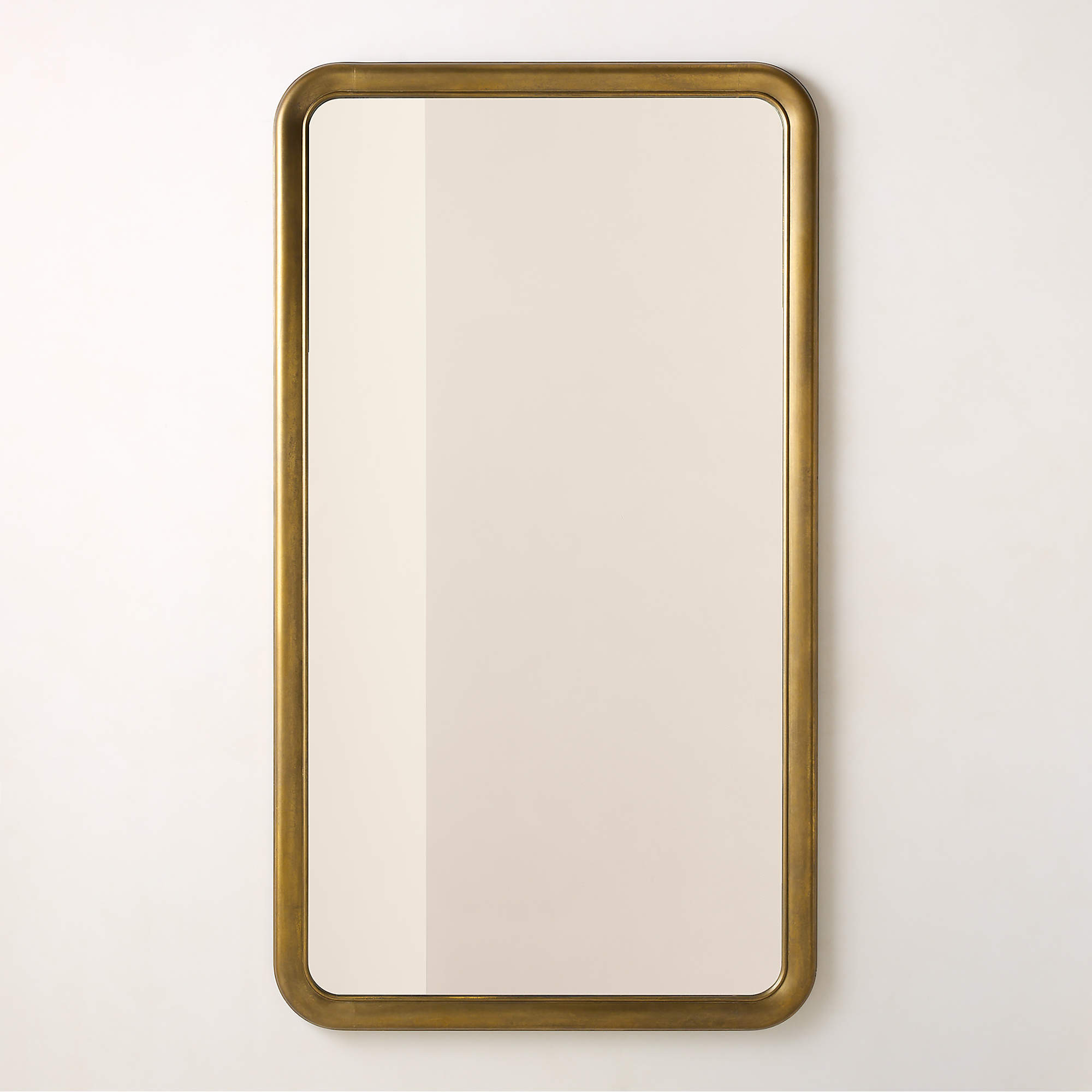 Pied-a-Terre Gold Full-Length Floor Mirror 54"x96" by Todd Snyder | CB2 | CB2