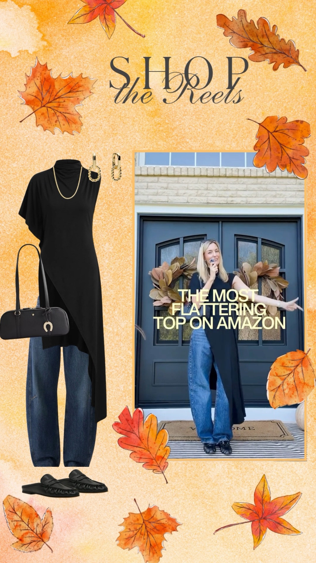 THIS AMAZON BLACK ASYMMETRICAL TOP LIVES UP TO THE HYPE 🖤✨ So flattering, super soft, and elevates any simple fall outfit! 🔥 Wearing size S! #amazonfashion #amazonfinds #asymmetricaltop #fallfashion #falloutfit Fall fashion hauls, business casual workwear

#LTKootd #LTKgrwm #LTKdayinmylife