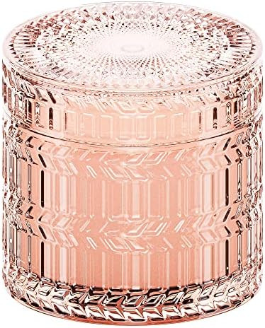 Hidden Label Sandalwood Rose Scented Candle with Crackling Wood Wick, 7.4oz Pink Soy Candle for H... | Amazon (US)