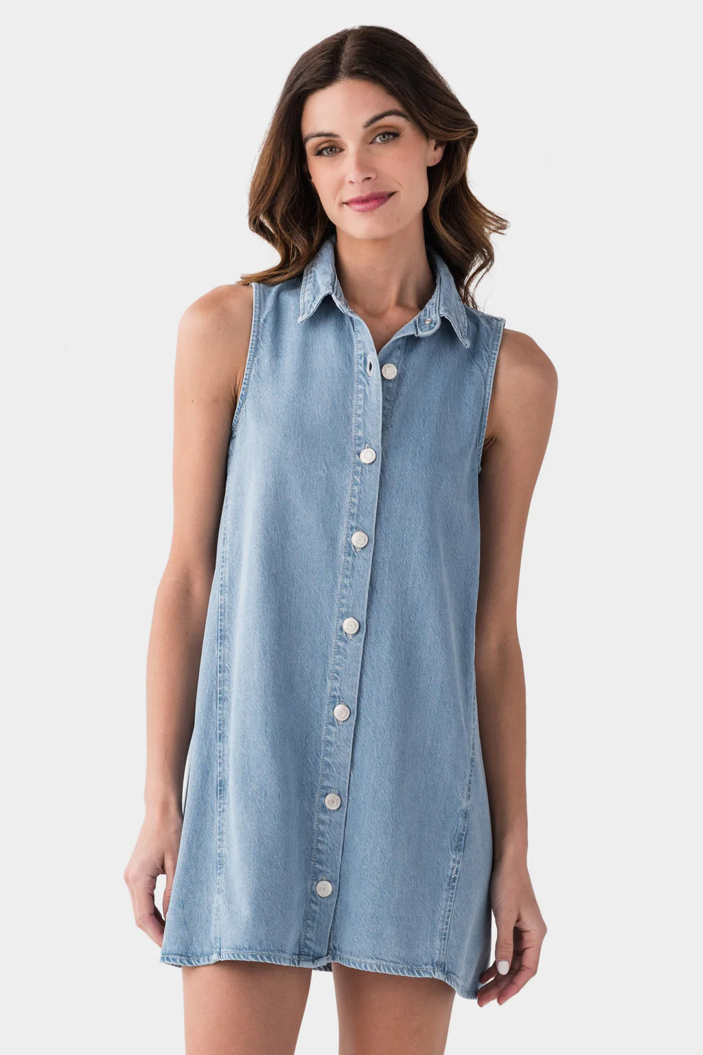 Z Supply New Day Twill Mini Dress | Social Threads