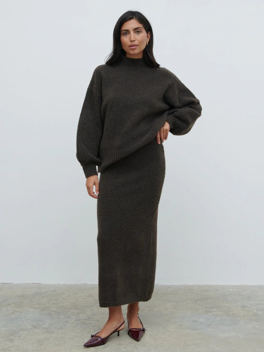 Camille Midaxi Knit Skirt | Pretty Lavish (UK)